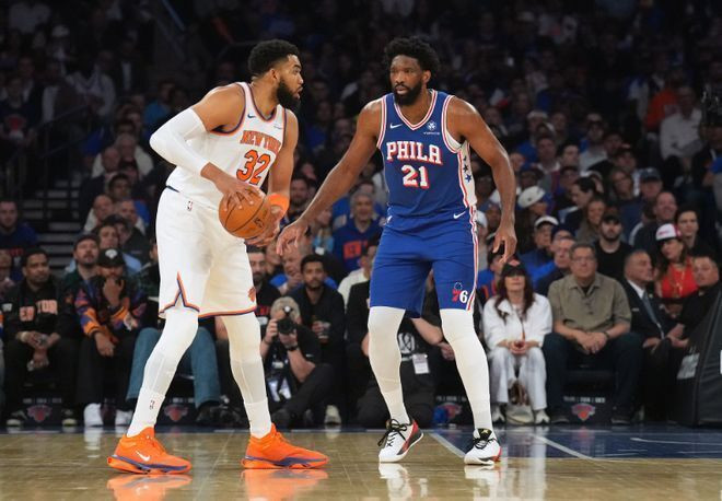 NBA半决赛录像完整版-76人vs尼克斯G1全场回放（5.5）布伦森35分1个篮板3次助攻 附比赛数据战报